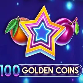 100 Golden Coins casino game by Amusnet Interactive – featured logo at Fugu Casino