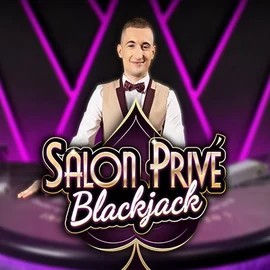 Blackjack Salon Privé online game logo by Ezugi on fugucasinoo.at